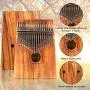 17 Keys Kalimba Thumb Piano, Protable Finger Piano with EVA Waterproof Hard Protective Case, Gift for Kids Adult Beginners 17 Keys Kalimba Thumb Piano, Protable Finger Piano with EVA Waterproof Hard Protective Case, Gift for Kids Adult Beginners
