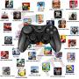 Mobile Game Controller,ZUOXI Wireless 4.0 Bluetooth Gamepad with Joystick, Multimedia Game Controller Compatible with iOS Android Mobile Phone PC Android TV Box Without Rooting (Grey)