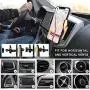 Wireless Car Charger Mount,Windshield Dash Air Vent Phone Holder Compatible iPhone 11/11 Pro/11 Pro Max/Xs MAX/XS/XR/X/8/8+,Samsung S10/S10+/S9/S9+/S8/S8+