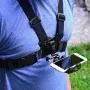 Pixlplay – Smartphone Chest Mount - Universal Holder Compatible with iPhone and Samsung Phone Mount for Filming or Photos Pixlplay – Smartphone Chest Mount - Universal Holder Compatible with iPhone and Samsung Phone Mount for Filming or Photos