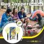 Zap It Bug Zapper Rechargeable Bug Zapper Racket, 4,000 Volt, USB Charging Cable, 2 Pack Zap It Bug Zapper Rechargeable Bug Zapper Racket, 4,000 Volt, USB Charging Cable, 2 Pack