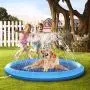 Raxurt Dog Pool, 55 Inch Splash Sprinkler Pad for Dogs Thickened Durable Upgrade Bath Pool Pet Kids Summer Outdoor Water Toys, XL Raxurt Dog Pool, 55 Inch Splash Sprinkler Pad for Dogs Thickened Durable Upgrade Bath Pool Pet Kids Summer Outdoor Water Toys, XL