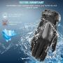 MZTDYTL Winter Thermal Gloves Touchscreen Texting Waterproof Warm Windproof Gloves for Cycling, Running, Riding, Hiking, Outdoor Sports for Men and Women