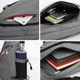 KAKA Sling Bag,Crossbody Backpack Shoulder Bag Travel With USB Charging Port