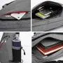 KAKA Sling Bag,Crossbody Backpack Shoulder Bag Travel With USB Charging Port