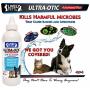 Lively Pets Dog Ear Cleaner and Ear Infection Treatment - Stops Ear Mites, Yeast & Fungal Infections - Broad Spectrum Veterinary Formula