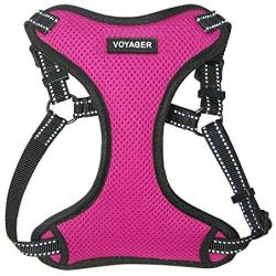 Voyager Step-In Flex Dog Harness - All Weather Mesh, Step In Adjustable Harness for Small and Medium Dogs by Best Pet Supplies