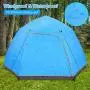 BATTOP 4 Person Tent for Camping Double Layer Family Camping Tent for 4 Seasons Waterproof with Instant Setup BATTOP 4 Person Tent for Camping Double Layer Family Camping Tent for 4 Seasons Waterproof with Instant Setup