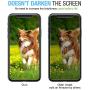 FlexGear Privacy Screen Protector for iPhone X Xs [New Generation] Tempered Glass (3-Pack)