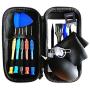 Johncase 18 Pcs Professional Precision Cell Phone Electronics Repair Tool Kit,Magnetic Screwdriver Driver Set W/Portable Case for Fix Mobile Devices,iPhone, iPad,Watch,Glasses,Tablet