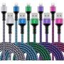 iPhone Charger [3/3/6/6/10ft], Long Braided Cables, Fast Charging Power Charger Cords for iPhone 11/11 Pro/11Pro Max/XS/XR/8/7/6S Plus, iPad mini/2/3/4, Pro Air2/3/4th gen, iPod Touch Charger
