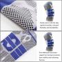 Knee Brace Compression Sleeve, Elastic Knee Wraps Patella Stabilizer with Silicone Gel Spring Support, Hinged Kneepads Protector for Meniscus Tear Arthritis Running Men Women 2 Pack(Large)