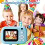 ieGeek Instant Print Kids Camera for Girls Boys Creative 24MP Digital Video Camera with Paper Film HD 1080P 2.4 Inch Color Screen Toy Selfie Mini Camera with 16GB SD Card