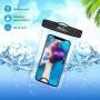 MoKo Waterproof Phone Pouch [3 Pack], Underwater Clear Phone Case Dry Bag with Lanyard Compatible with iPhone 11/11 Pro Max, X/Xs/Xr/Xs Max, 8/7/6 Plus, Samsung S10/S9/S8 Plus, S10e, S20, Note 10/9/8