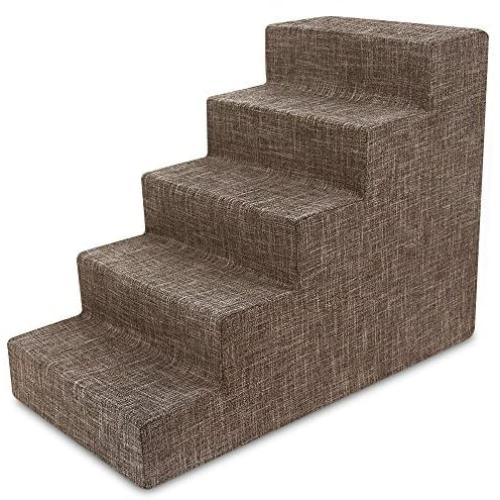 USA Made Pet Steps/Stairs with CertiPUR-US Certified Foam for Dogs & Cats by Best Pet Supplies