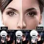 XINBAOHONG Selfie Ring Light [Rechargeable Battery] 48 LED Clip on Fill Light for Smartphone Photograpy,Camera Video, Girl Makeup.(Green)