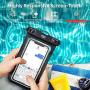 YOSH Waterproof Phone Pouch Waterproof Case Cell phone Dry Bag Underwater Pouch Compatible with iPhone 11/X/8 Galaxy S10/S9 Google Pixel 4 up to 6.8"