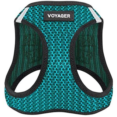Voyager Step-in Air Dog Harness - All Weather Mesh, Step in Vest Harness for Small and Medium Dogs by Best Pet Supplies