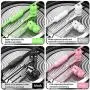 Heavy bass Earphone Color Call with Mic Stereo Earbud Headphones Mixed Colors (Black + White + Pink + Green 4 Pairs)