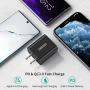 CHOETECH USB C Charger, 18W Power Delivery Type C Wall Charger USB-C Power Adapter Compatible iPhone SE, iPhone 11/11 Pro/11 Pro Max/X/XS/XS Max/XR,iPad Pro,Galaxy Note 10/Note 9,Google Pixel 3/3 XL