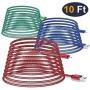 USB C Cable, UNISAME 3 Pack 10Ft Heavy Duty Bold Braided USB Type C USB Fast Charging Cable for Galaxy S20 Ultra S20+ S10 S10+ S10e S9 S8 Note 10 9 8 LG G7 G6 V40 V35 Oneplus 6T 7