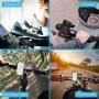 Sokusin Bike Phone Mount, Aluminum Alloy One Second Release Bicycle Holder,Universal Motorcycle Handlebar Mount Compatible with iPhone 11 Pro Max/XR/XS Max/8/7/ Plus,Galaxy S20/S9, 4.7"-6.5" Phones