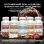 Organic Vegan Mushroom-Based Vitamin D2 Supplement (120 Caps), Vitamin D Vegan Supplement 1000IU, Organic Vegan Supplement, Adult Vitamins Supplements, D2 Mushroom Supplement Softgels, Vegan Vitamins Organic Vegan Mushroom-Based Vitamin D2 Supplement (120 Caps), Vitamin D Vegan Supplement 1000IU, Organic Vegan Supplement, Adult Vitamins Supplements, D2 Mushroom Supplement Softgels, Vegan Vitamins