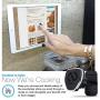 Naztech MagBuddy Anywhere Phone Mount. Easy Access To Apps, Messages, Emails, Videos & Recipes. Compatible For iPhone X/8/8 Plus, Samsung S9/S9+/Note 8/ Smartphones, iPads/Tablets & More (Black)