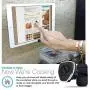 Naztech MagBuddy Anywhere Phone Mount. Easy Access To Apps, Messages, Emails, Videos & Recipes. Compatible For iPhone X/8/8 Plus, Samsung S9/S9+/Note 8/ Smartphones, iPads/Tablets & More (Black)