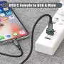 USB C Female to USB Male Adapter (2 Pack),Type C to USB A Charger Cable Adapter for iPhone 11 Pro Max,Airpods iPad 2018,Samsung Galaxy Note 10 S20 Plus 20 S20+ 20+ Ultra,Google Pixel 4 4a 3 3A 2 XL USB C Female to USB Male Adapter (2 Pack),Type C to USB A Charger Cable Adapter for iPhone 11 Pro Max,Airpods iPad 2018,Samsung Galaxy Note 10 S20 Plus 20 S20+ 20+ Ultra,Google Pixel 4 4a 3 3A 2 XL