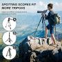 YVELINES Newest 25-75x75 Spotting Scope with Tripod, Carrying Bag Smartphone Adapter Waterproof Metal Base BAK4 Angled Scope Optics Zoom 52-94ft/1000m for Bird Watching Wildlife Scenery Outdoor