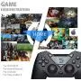 ZD-C Wired Gaming Controller USB Gamepad for PC(Windows XP/7/8/10) & Playstation 3 & Android & Steam (C-Black)