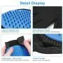 xjzx [Upgrade Version 2PCS Pet Grooming Glove - Gentle Deshedding Brush Glove - Efficient Pet Hair Remover Mitt - Massage Tool with Enhanced Five Finger Design - Perfect for Dogs & Cats, Blue xjzx [Upgrade Version 2PCS Pet Grooming Glove - Gentle Deshedding Brush Glove - Efficient Pet Hair Remover Mitt - Massage Tool with Enhanced Five Finger Design - Perfect for Dogs & Cats, Blue