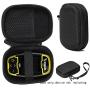 Golf GPS Case by CaseSack, Specially Designed for Izzo Swami 6000 Golf GPS, and Swami 4000, 4000+, 5000 Golf GPS Rangefinder; Garmin Approach G30, G6, G7 (Black)