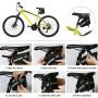 Hommie Bike Repair Tool Kits, 16-in-1 Bicycle Saddle Bag with Repair Set, Mechanic Portable Tyre Tools Set Bag with Reflective Strip