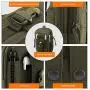 AIRSSON Universal Tactical Molle Pouch EDC/EMT Gear Tool Gadget Belt Outdoor Waist Bag Pocket Organizer with Cell Phone Holster for iPhone X Samsung S8 & Less Than 6.2" Smartphone+Carabiner (Green) AIRSSON Universal Tactical Molle Pouch EDC/EMT Gear Tool Gadget Belt Outdoor Waist Bag Pocket Organizer with Cell Phone Holster for iPhone X Samsung S8 & Less Than 6.2" Smartphone+Carabiner (Green)