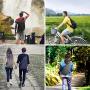 NEVO RHINO Sling Bag Waterproof Large Shoulder Chest Laptop Bagpack Men Women Riding/Running/Travel Hiking Daypack Crossbody