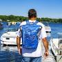geckobrands Waterproof 30L Backpack – Lightweight Packable Dry Bag