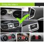 BE Universal Smartphones Car Air Vent Mount Holder Cradle Compatible with iPhone 7 7 Plus SE 6s 6 Plus 6 5s 5 4s 4 Samsung Galaxy S6 S5 S4 LG Nexus Sony Nokia and More (Black)