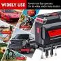 Audew Air Compressor Tire Inflator - 12V Heavy Duty Portable Wheel Air Pump for Car Tires - The Most Durable and Reliable Auto Companion, Suitable for Car, SUV, Pickup, Motorcycle, Sports Balls