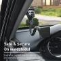 Macally Magnetic Phone Car Mount, Windshield Phone Holder for Car with 12" Long Arm & Super Strong Magnet for All Smartphones, Cell Phones, iPhones, Samsung Galaxies, etc.