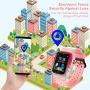 themoemoe Kids GPS Watch, Kids Smartwatch with GPS Tracker Waterproof Phone Smartwatch 1.44 SOS Touch Screen Flashlight Camera Math Game Chat (Pink)