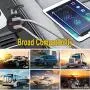Quick Charge 3.0 Dual USB Outlet, 12V/24V USB Car Charger with On/Off Touch Switch and LED Digital Voltmeter Waterproof Car Socket for Car, Marine, Boat, Motorcycle, Truck and More Quick Charge 3.0 Dual USB Outlet, 12V/24V USB Car Charger with On/Off Touch Switch and LED Digital Voltmeter Waterproof Car Socket for Car, Marine, Boat, Motorcycle, Truck and More