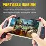 Allon Mobile Controller Compatible for PUBG & Fortnite, Sensitive L1R1 Mobile Phone Triggers & Grip Compatible iOS & Android (1 Pair+1 Grip)