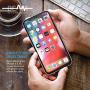 Beam Electronics Screen Protectors (4 Pack) for iPhone X, iPhone XS, iPhone 11 Pro [NOT for iPhone 11] Tempered Glass Screen Protector- 99% Touch Accurate with Easy Installation Tray and Accessories