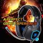 SADES SA818 Updated Gaming Headset Over-The-Ear-Headphone for PS4, PC, Xbox One Controller, Game Headset with Microphone, with Soft Memory Earmuffs