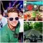 Taisioner POV/VLOG Smartphone Selfie Neck Holder Mount for GoPro AKASO Action Camera and Cell Phone Video Shoot Accessories
