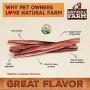 Natural Farm Made and Packaged Pet: Gourmet Gullet Sticks Treats, Human-Grade Beef Esophagus Chews - Fully Digestible, Promotes Joint & Dental Health That Your Pup, Small or Senior Dogs Will Love