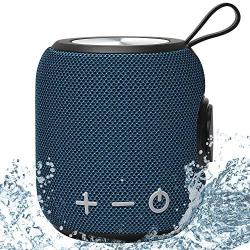 Portable Bluetooth Speaker,SANAG Bluetooth 5.0 Dual Pairing Loud Wireless Mini Speaker, 360 HD Surround Sound & Rich Stereo Bass,12H Playtime, IPX6 Waterproof for Travel, Outdoors, Home and Party