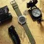 Military Analog Wrist Watch for Men, Mens Army Tactical Field Sport Watches Work Watch, Outdoor Casual Quartz Wristwatch - Imported Japanese Movement, 5ATM Waterproof